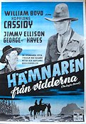 Hämnaren från vidderna 1935 poster William Boyd Hitta mer: Hopalong Cassidy