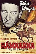 Hämnarna vid Fort Loudoun 1939 poster John Wayne