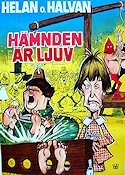 Hämnden är ljuv 1967 poster Laurel and Hardy Helan och Halvan