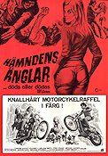 Hämndens änglar 1971 poster William Smith Tony Young Michael Haynes Marvin Gaye Lee Frost Motorcyklar