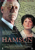 Hamsun 1996 poster Max von Sydow Ghita Nörby Jan Troell Norge