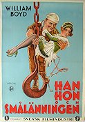 Han hon och smålänningen 1928 poster William Boyd