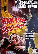 Han kom för att hämnas 1953 poster John Mills John McCallum