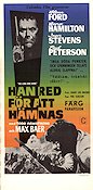 Han red för att hämnas 1967 poster Glenn Ford George Hamilton Inger Stevens Phil Karlson