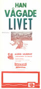 Han vågade livet 1956 poster Audie Murphy Anne Bancroft Pat Crowley Jesse Hibbs