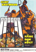 Häng dom högt 1968 poster Clint Eastwood Inger Stevens Pat Hingle Ted Post Affischkonstnär: Sanford Kossin