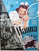 Hanna i societen 1940 poster Rut Holm Sport Eric Rohman art Hitta mer: Large poster