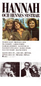 Hannah och hennes systrar 1986 poster Mia Farrow Woody Allen