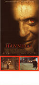 Hannibal 2001 poster Anthony Hopkins Julianne Moore Ridley Scott Hitta mer: Hannibal Lecter