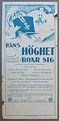 Hans höghet roar sig 1932 poster Georg Alexander