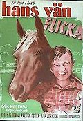 Hans vän Flicka 1944 poster Roddy McDowall Hästar