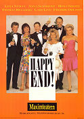 Happy End! Maximteatern 1989 affisch Lena Nyman Anna Sundqvist Mona Seilitz Thomas Hellberg Lars Lind Hitta mer: Theater