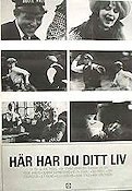 Här har du ditt liv 1966 poster Eddie Axberg Jan Troell