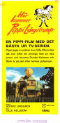 Här kommer Pippi Långstrump 1972 poster Inger Nilsson Beppe Wolgers Olle Hellbom Text: Astrid Lindgren Från TV