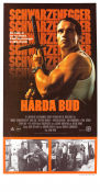 Hårda bud 1986 poster Arnold Schwarzenegger John Irvin