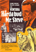 Hårda bud Mr Steve 1957 poster Jeanne Moreau Philippe Lemaire Lino Ventura Agenter