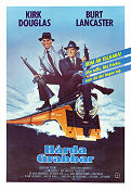 Hårda grabbar 1986 poster Kirk Douglas Jeff Kanew