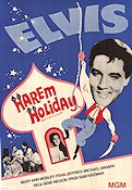 Harem Holiday 1966 poster Elvis Presley Mary Ann Mobley