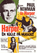 Harper en kille på hugget 1966 poster Paul Newman Lauren Bacall Julie Harris Jack Smight