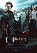 Harry Potter och den flammande bägaren 2005 poster Daniel Radcliffe Emma Watson Rupert Grint Mike Newell