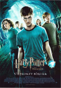 Harry Potter och Fenixorden 2007 poster Daniel Radcliffe Emma Watson Rupert Grint Ralph Fiennes David Yates