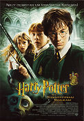 Harry Potter och hemligheternas kammare 2002 poster Daniel Radcliffe Alan Rickman Chris Columbus Text: J K Rowling