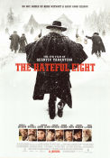 The Hateful Eight 2015 poster Samuel L Jackson Kurt Russell Jennifer Jason Leigh Quentin Tarantino