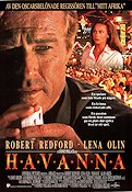 Havanna 1990 poster Robert Redford Lena Olin Alan Arkin Sydney Pollack Gambling