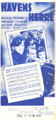 Havens herre 1939 poster Douglas Fairbanks Jr Margaret Lockwood Will Fyffe Frank Lloyd Skepp och båtar