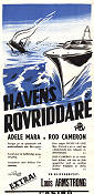 Havens rovriddare 1951 poster Rod Cameron Adele Mara Joseph Kane Skepp och båtar