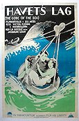 Havets lag 1924 poster Rod La Rocque Victor Fleming Eric Rohman art