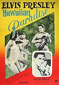 Hawaiian Paradise 1966 poster Elvis Presley Suzanna Leigh James Shigeta Michael D Moore Musikaler