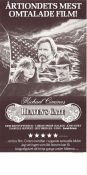 Heaven´s Gate 1980 poster Kris Kristofferson Christopher Walken John Hurt Isabelle Huppert Michael Cimino