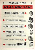 Heja Roland 1966 poster Thommy Berggren Mona Malm Bo Widerberg