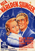 Hela världen sjunger 1938 poster Allan Jones Judy Garland Fanny Brice Edwin L Marin