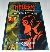 Hellboy Animated Sword of Storms 2007 poster Hellboy Hitta mer: Comics