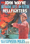 Hellfighters 1968 poster John Wayne Vera Miles
