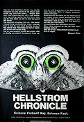Hellstrom Chronicle 1971 poster Walon Green Lawrence Pressman Dokumentärer