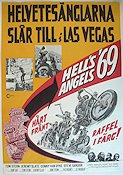 Helvetesänglarna slår till i Las Vegas 1969 poster Tom Stern Lee Madden Motorcyklar