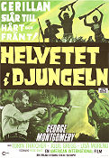 Helvetet i djungeln 1967 poster Julie Gregg George Montgomery