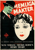 Hemliga makter 1928 poster Michael Bohnen Suzy Vernon Erich Waschneck