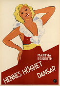 Hennes höghet dansar 1932 poster Martha Eggerth Hermann Thimig Johannes Meyer Filmen från: Austria