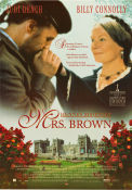 Hennes majestät Mrs Brown 1997 poster Judi Dench Billy Connolly Geoffrey Palmer John Madden