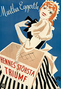 Hennes största triumf 1934 poster Martha Eggerth Theo Lingen Johannes Meyer