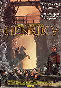 Henrik V 1996 poster Paul Scofield Derek Jacobi Christian Bale Kenneth Branagh Text: William Shakespeare