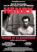 Henry Portrait of a Serial Killer 1986 poster John McNaughton