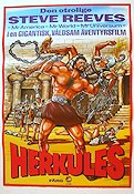 Herkules 1961 poster Steve Reeves Svärd och sandal