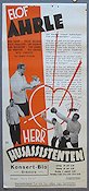 Herr husassistenten 1938 poster Elof Ahrle Aino Taube Tollie Zellman Lili Ziedner