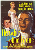 Herrscher ohne Krone 1957 poster OW Fischer Horst Buchholz Harald Braun