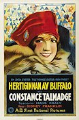 Hertiginnan av Buffalo 1926 poster Constance Talmadge